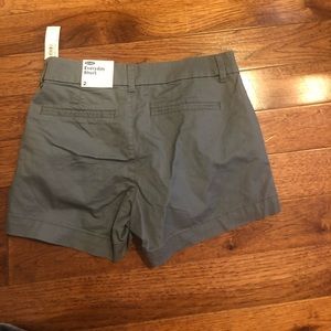 Grey Bermuda shorts